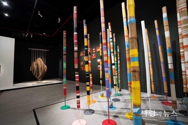 Andrea Branzi, Bamboo Interior Wood, 2023. Arduna, 2026. Centre Pompidou, MNAM-CCI_Audrey Laurans_Dist. GrandPalaisRmn. Artwork_ © Adagp, Paris